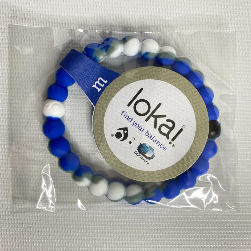 Lokai Bracelets Oceana Shark Theme New Sealed NWT